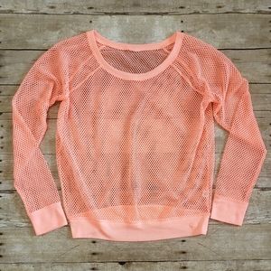 🌵 Victoria's Secret PINK Mesh Top Gym Swim Cover